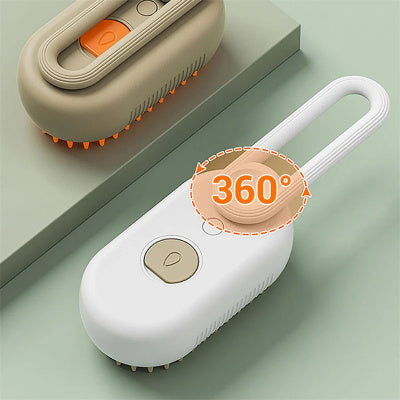 Brosse Vapeur 3-en-1 pour Chat & Chien