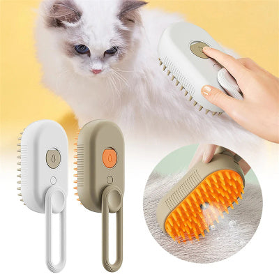 Brosse Vapeur 3-en-1 pour Chat & Chien