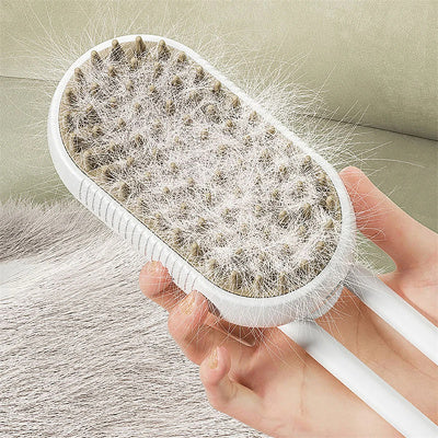 Brosse Vapeur 3-en-1 pour Chat & Chien